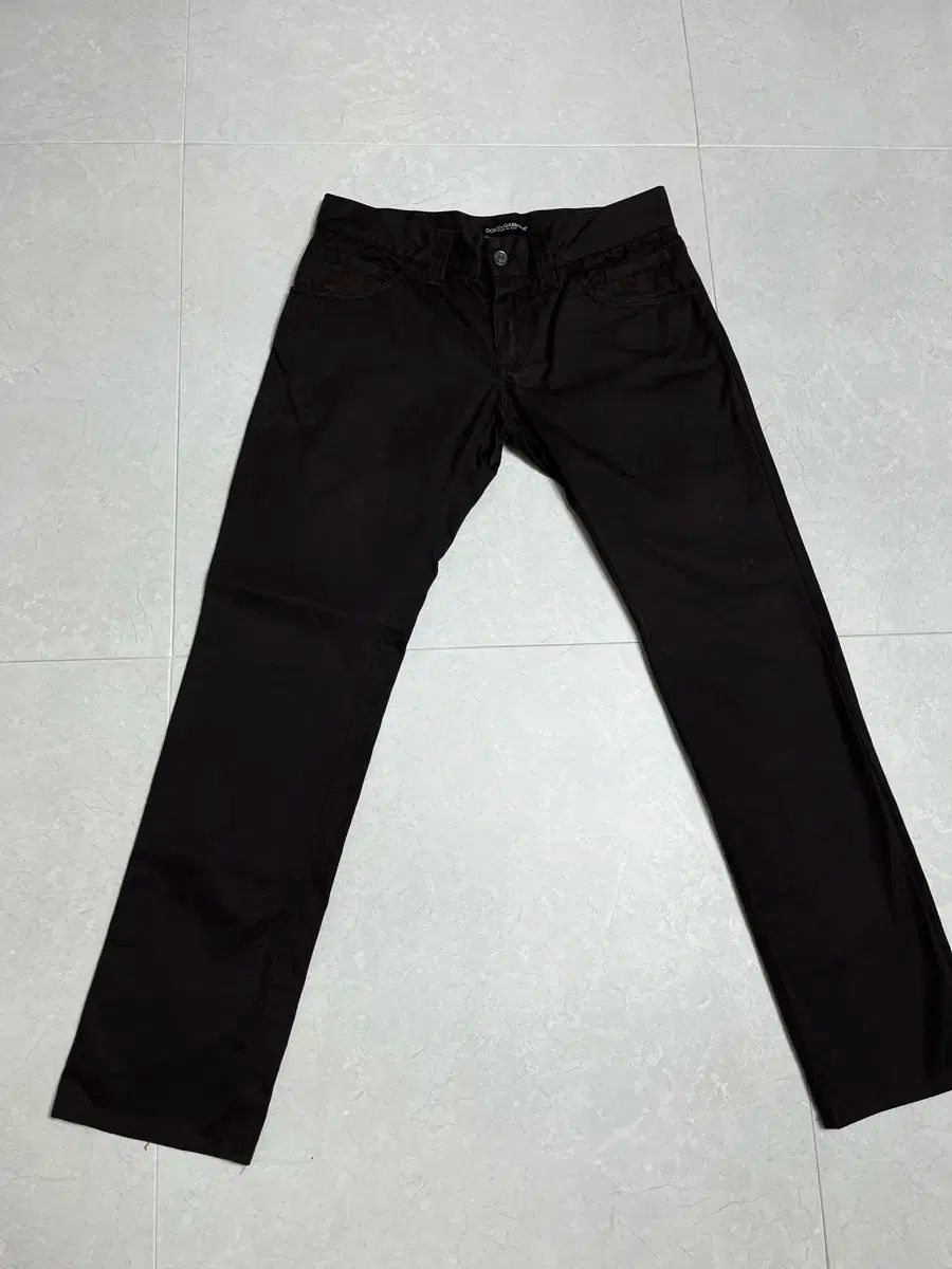 【雷市場（ポンジャン）商品韓国直送】 46 Dolceu0026Gabbana(ドルチェ＆ガッバーナ) ダークブラウン パンツ