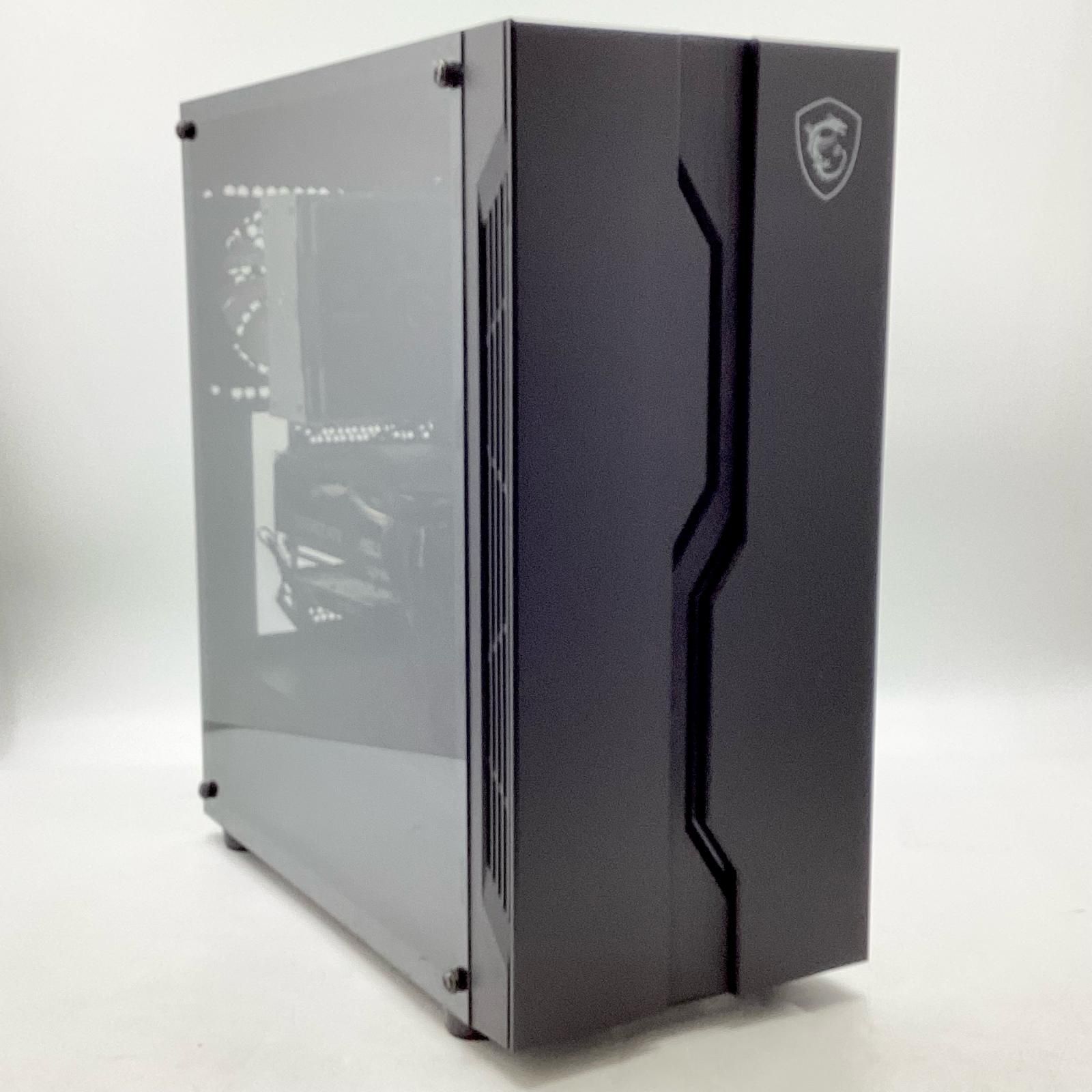 【全額返金保証】【最速発送】ゲーミングデスクトップPC /Ryzen5 3600 /8GB /M.2 SSD 1TB /RTX 2060 Super【動作良好・良品】