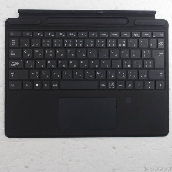 〔 品〕 Surface Pro 指紋認証センサー付き Signature キーボード ブラック 8XF-00019 377