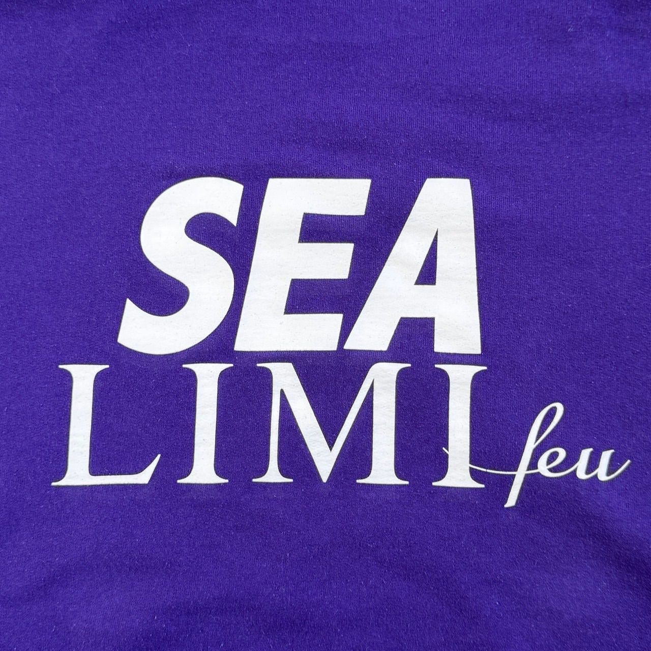 WIND AND SEA × LIMI feu ウィンダシー リミフゥ 20SS プルオーバーフーディー パープル LN-T56-037