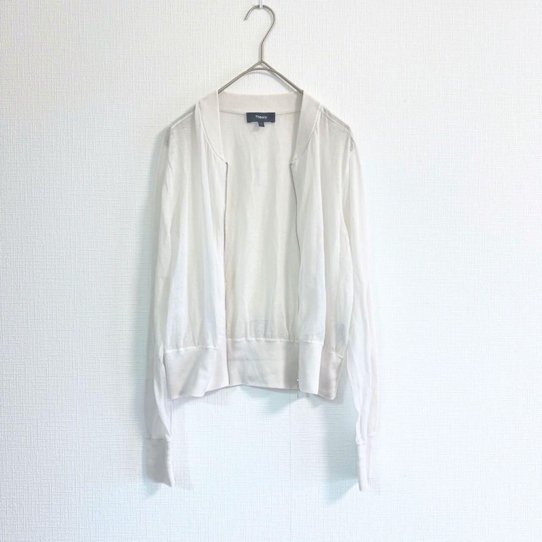 Theory 24SS SHEER BOMBER AIRY COTTON - メルカリ