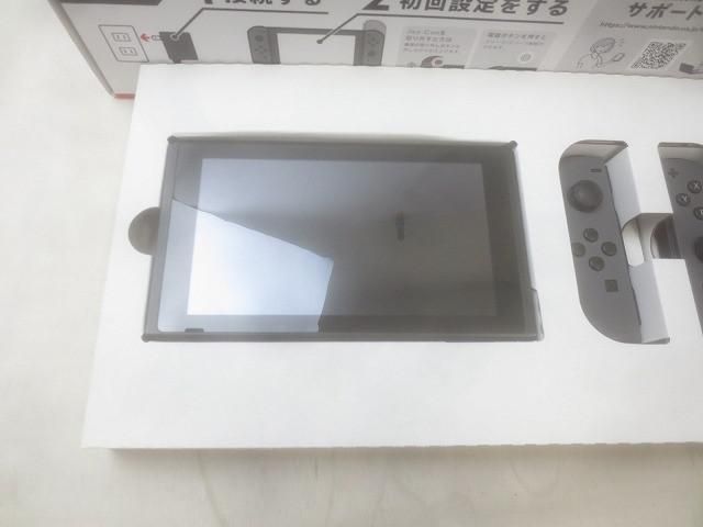  品 ゲーム Nintendo switch ニンテンドースイッチ 本体 HAC 001 01 動作品 ジョイコン グレー き 本体(Nintendo Switch) Nintendo Switch