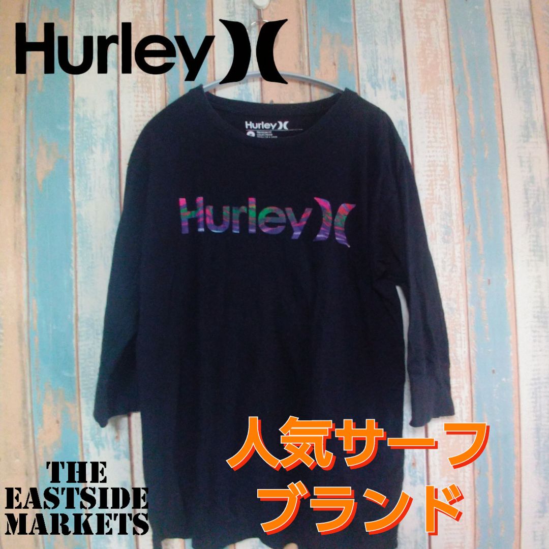 Hurleyハーレー トップス 七分袖 - Tシャツ