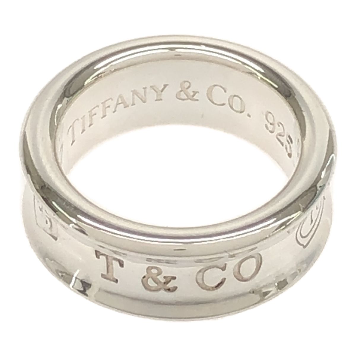 521.Tiffany & Co. 925シルバー ナローリング 指輪 TIFFANY & CO. Tiffany ティファニー シルバー 925 SILVER