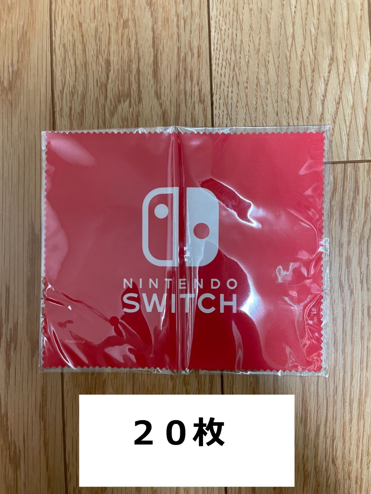 20枚/Nintendo Switch ロゴデザイン マイクロファイバークロス