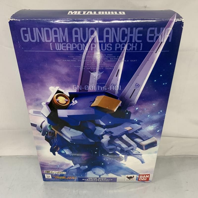 【中古】開封/箱破れ/箱傷み)METAL BUILD ガンダムアヴァランチエクシア (ウェポンプラスパック)[91]