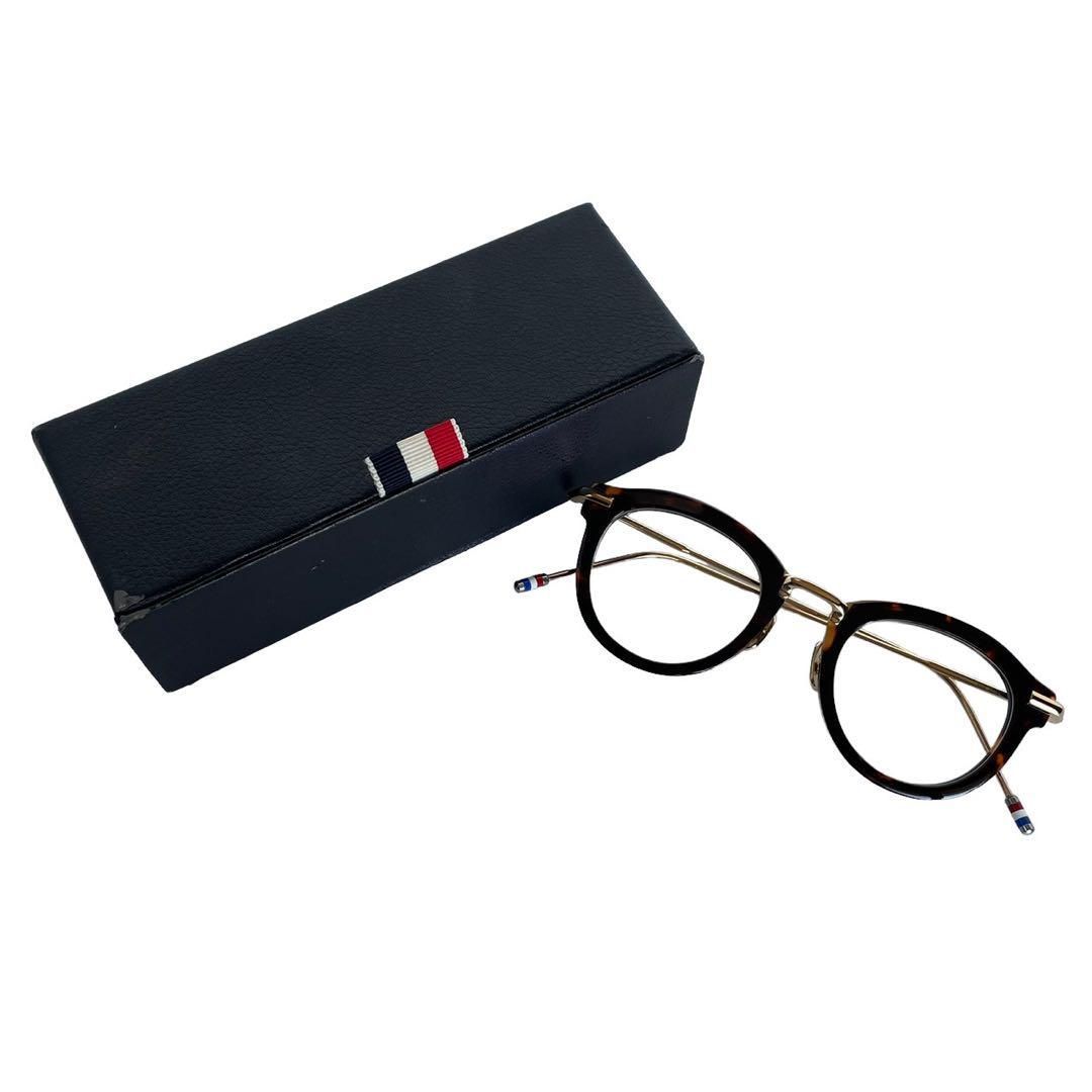 THOM BROWNE トムブラウン 眼鏡 TB-011A-T-46 べっ甲柄 - メルカリ