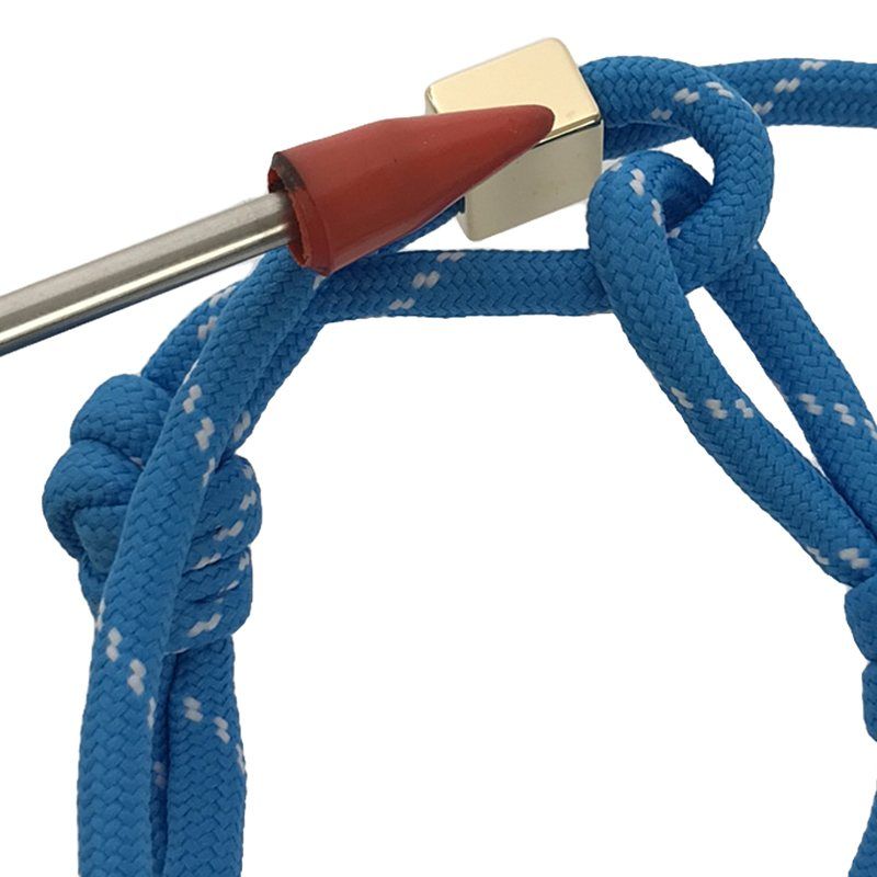 miu miu / ミュウミュウ | MIU MIU LIGHT BLUE ROPE BRACELET WITH