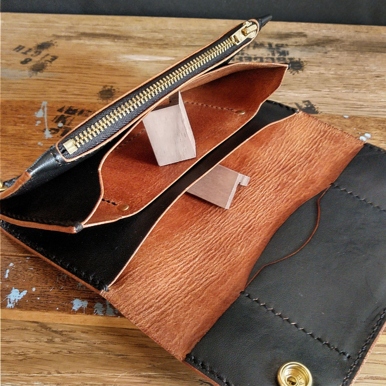 ハラコ ヒョウ柄】 トラッカーウォレット TW-01 楽天市場】REDMOON