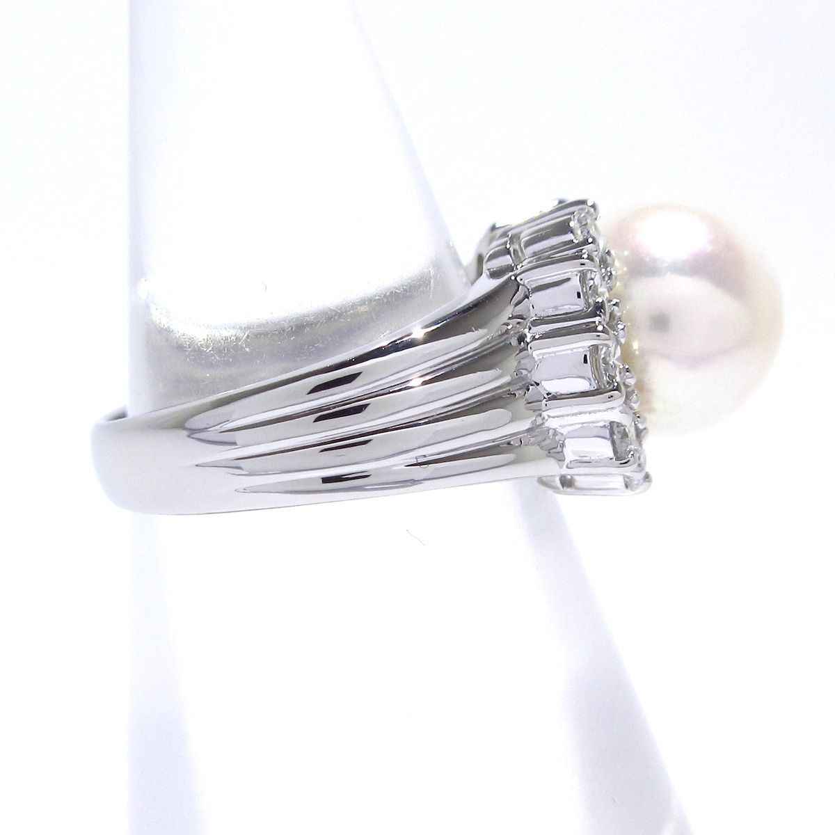 m*☆様 美品☆田崎真珠☆Pt☆高品質ダイヤ0.39ct☆氷の輝きダイヤネックレ TASAKI】田崎真珠 K18WG ホワイトゴールド ダイヤモンド 0.28ct