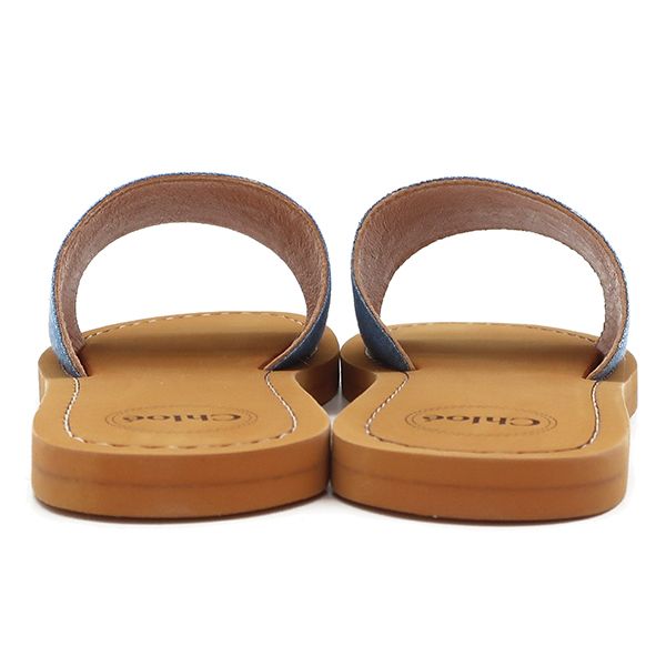 クロエ Chloe サンダル ウッディ テキスタイル エチレンビニル  