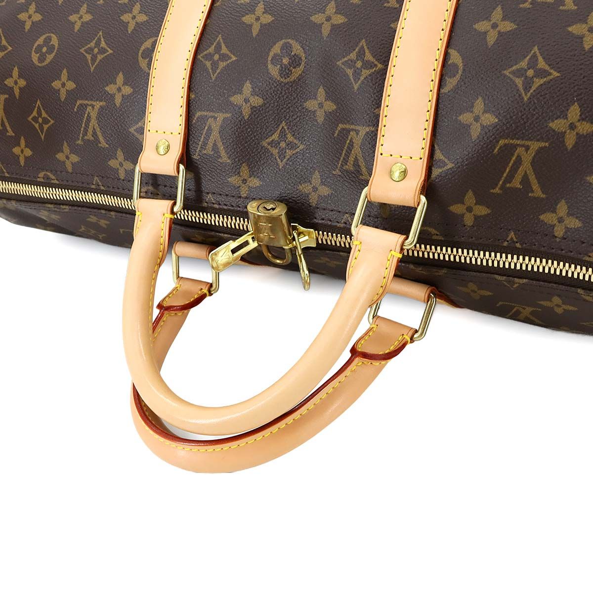 極美品 LOUIS VUITTON モノグラム キーポル50 ボストンバッグ