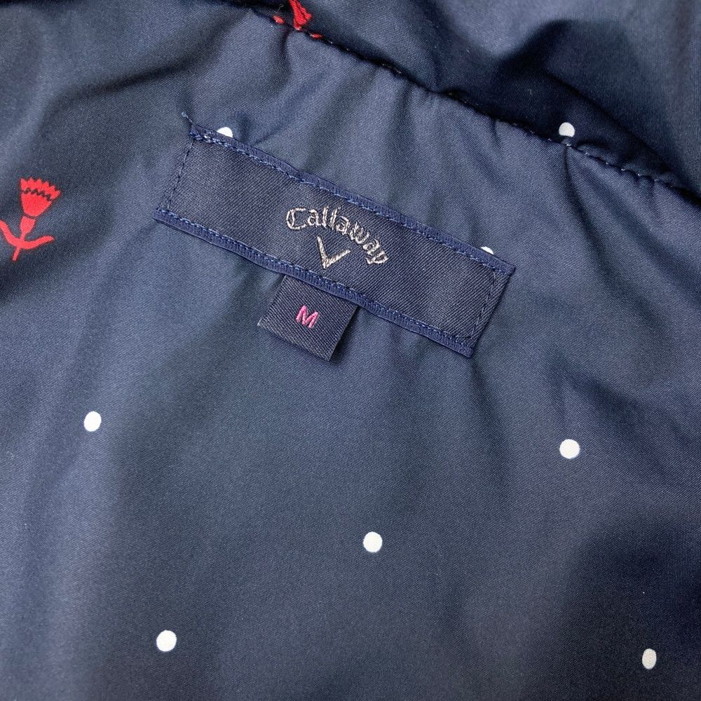 サイズ：M CALLAWAY キャロウェイ フード着脱 2way 中綿ワンピース