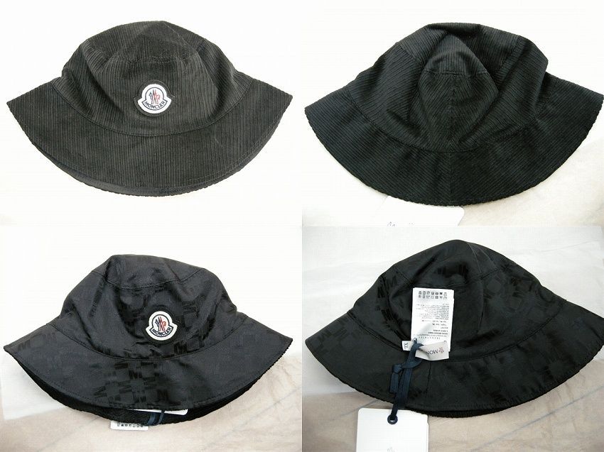 Moncler ボア バケットハット モンクレール リバーシブル サイズL