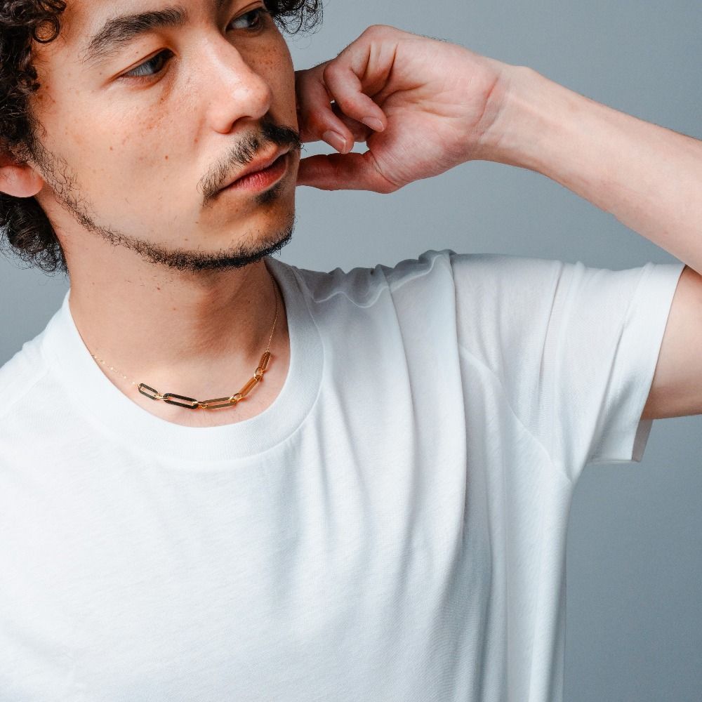 HERA ネックレス・チョーカー Paper Clip Combi Chain Necklace  