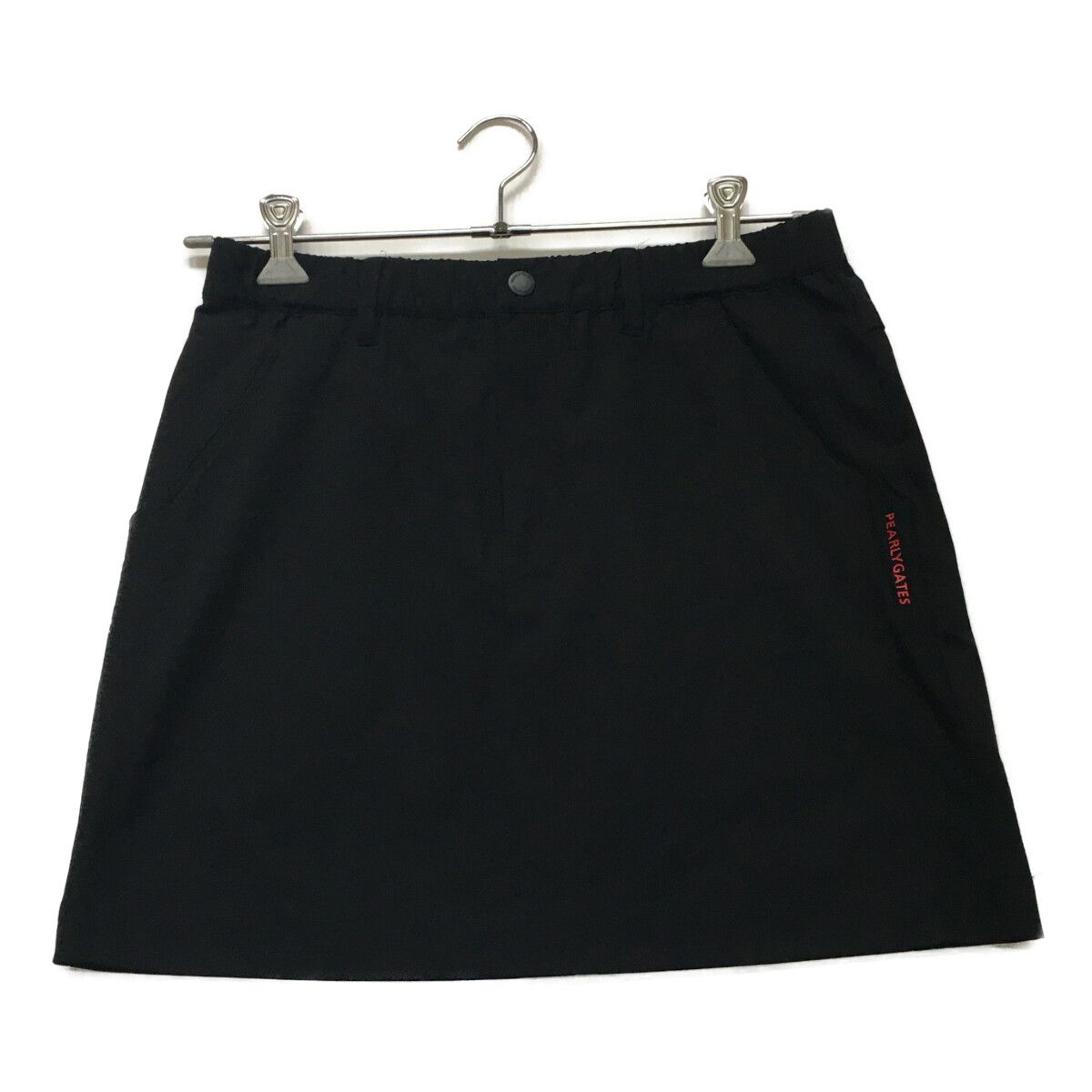  レディース パーリーゲイツ PEARLY GATES スカート 2(L) 黒 ブラック 春夏