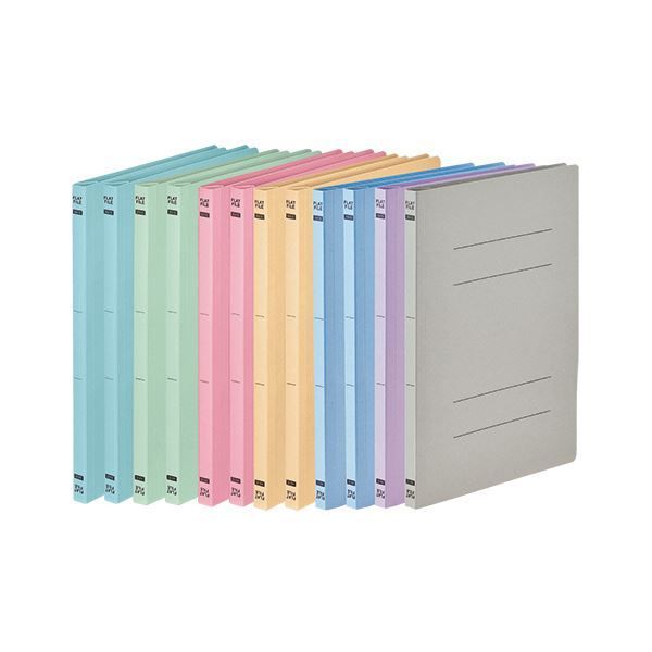 最新アイテム。 まとめ TANOSEEフラットファイルE エコノミー A4タテ 150枚収容 背幅18mm 7色アソートパック 1パック 12冊 ×10セット 品質保証 ！
