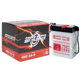 バッテリー＋充電器セット】6N2-2A-8 開放型 □ 星乃充電器