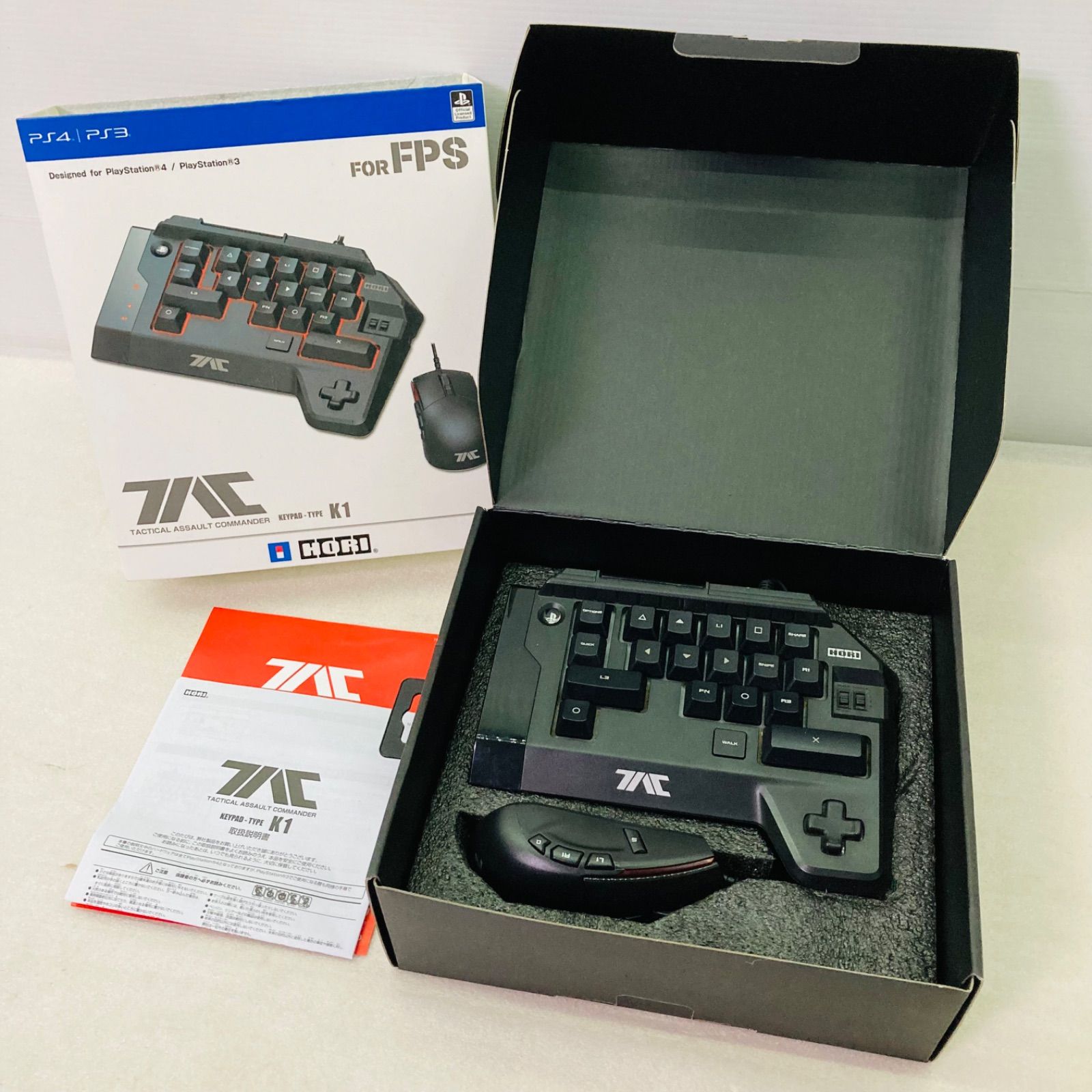 PS4 ゲーミングキーボード タクティカルアサルトコマンダー K1