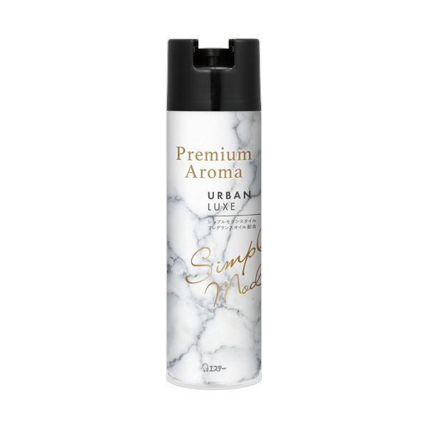 (まとめ) エステートイレの消臭力スプレー Premium Aroma アーバンリュクス 365mL 1セット(3本) 【×5セット】