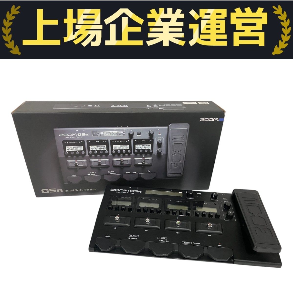 ZOOM G5n マルチエフェクター ジャンク 動作確認済み ZOOM G5n マルチエフェクター ジャンク 動作確認済み ZOOM G5n