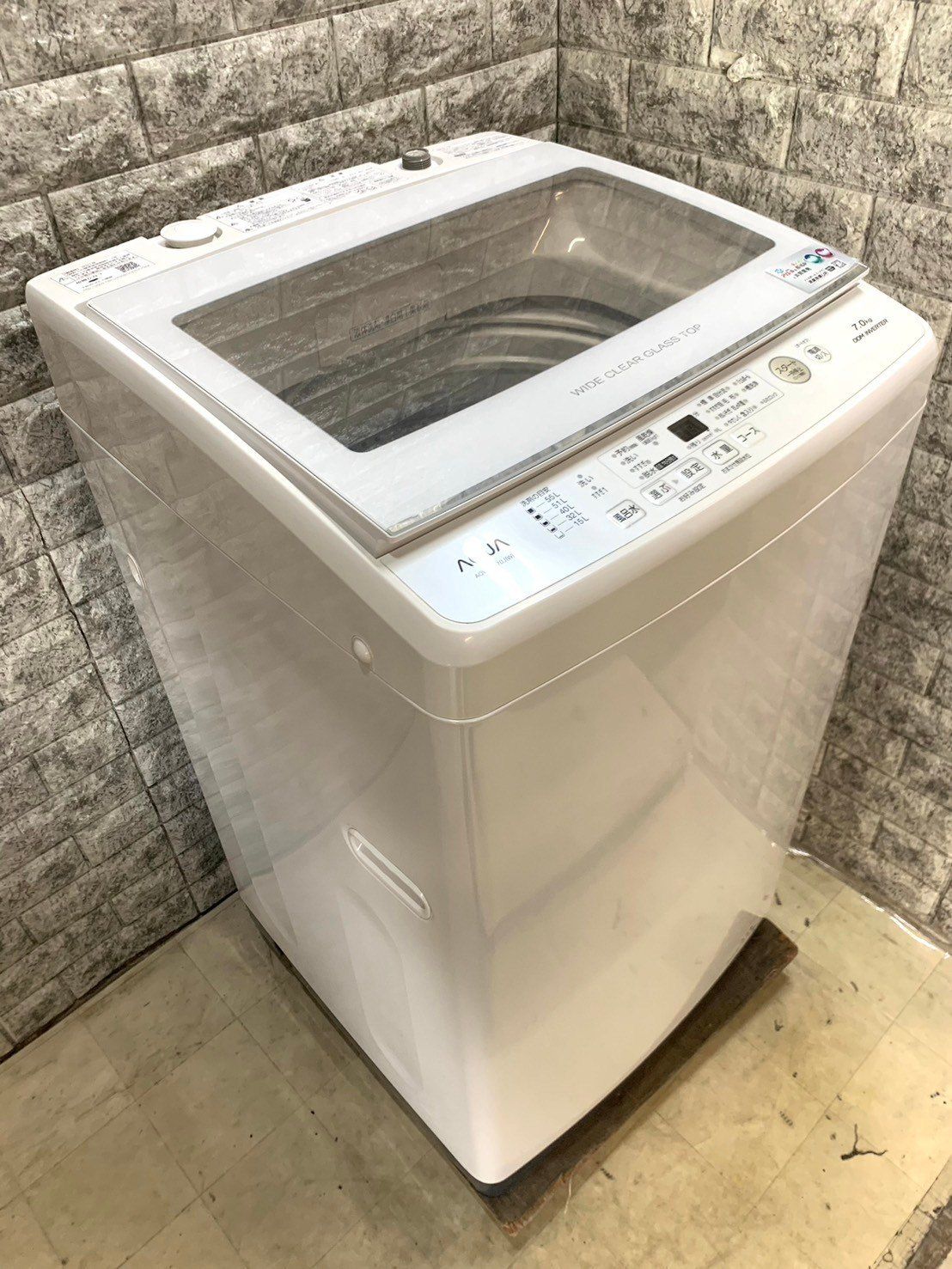 全国送料無料★3か月保障付き★洗濯機★2021年★アクア★AQW-GV70J★S-786 全国送料無料☆3か月保障付き☆洗濯機☆2021年☆アクア☆AQW-GV70J☆S-786