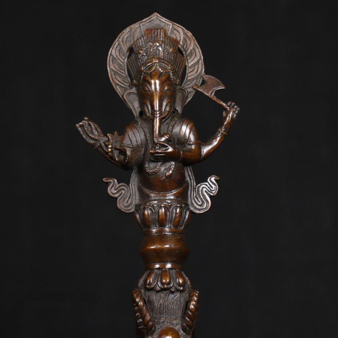 銅製 法器 象鼻金剛降魔杵 招財 辟邪 開運 装飾品 工芸品 置物 銅製 法器 象鼻金剛降魔杵 招財 辟邪 開運 装飾品 工芸品 置物