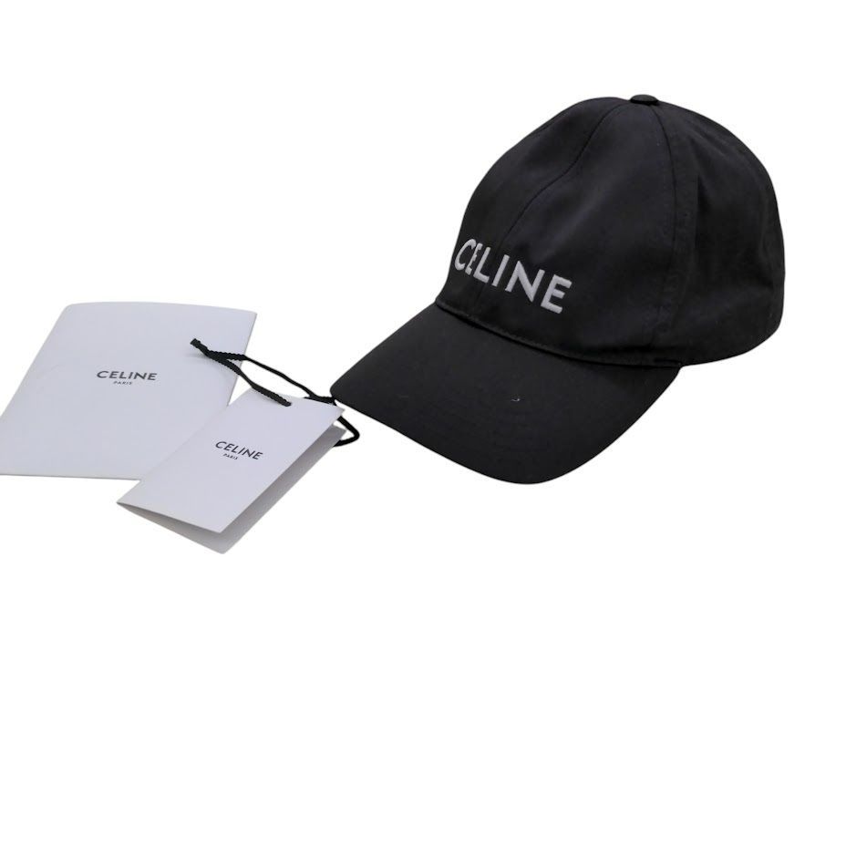 CELINE ロゴキャップ ブラック 楽天市場】CELINE セリーヌ Triomphe Baseball Cap ベースボール