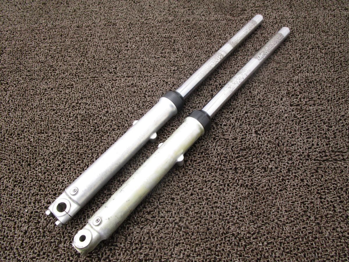 TS250 フロントフォーク □A6924 TS2504 スズキ TS2504 キャブ車 動画有