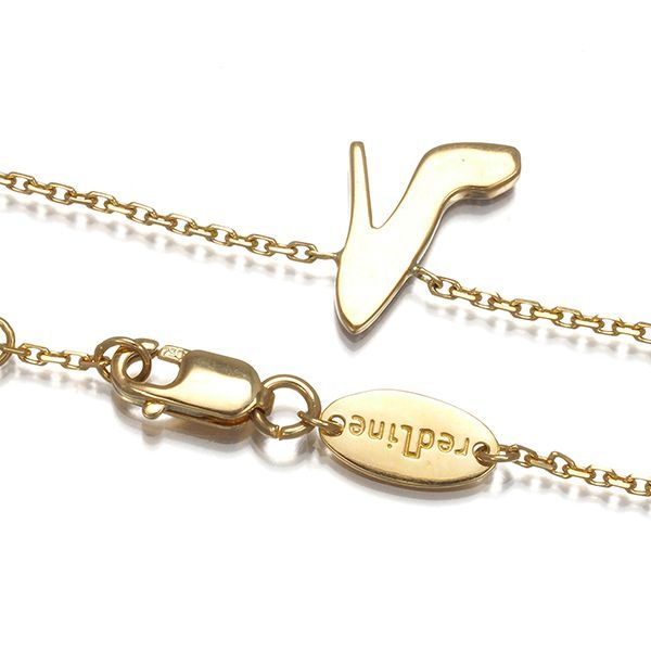 レッドライン　K18YGダブルハートブレスレット レッドライン K18YGダブルハートブレスレット