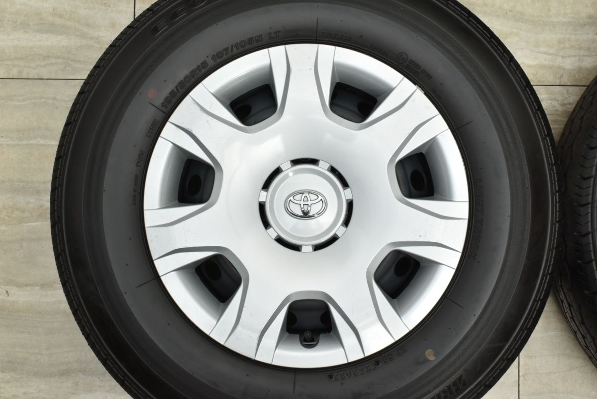 新車外し品】トヨタ 200 ハイエース 純正 15in 6J +35 PCD139.7 