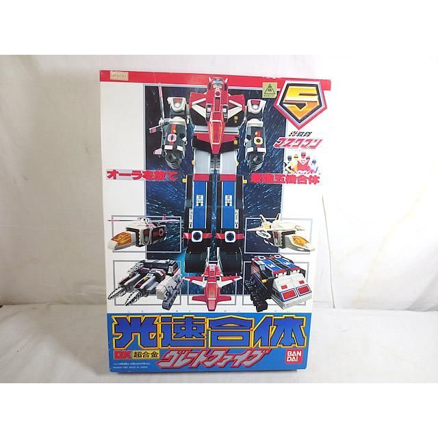 新品 バンダイ DX 超合金 光戦隊マスクマン 光速合体 グレート