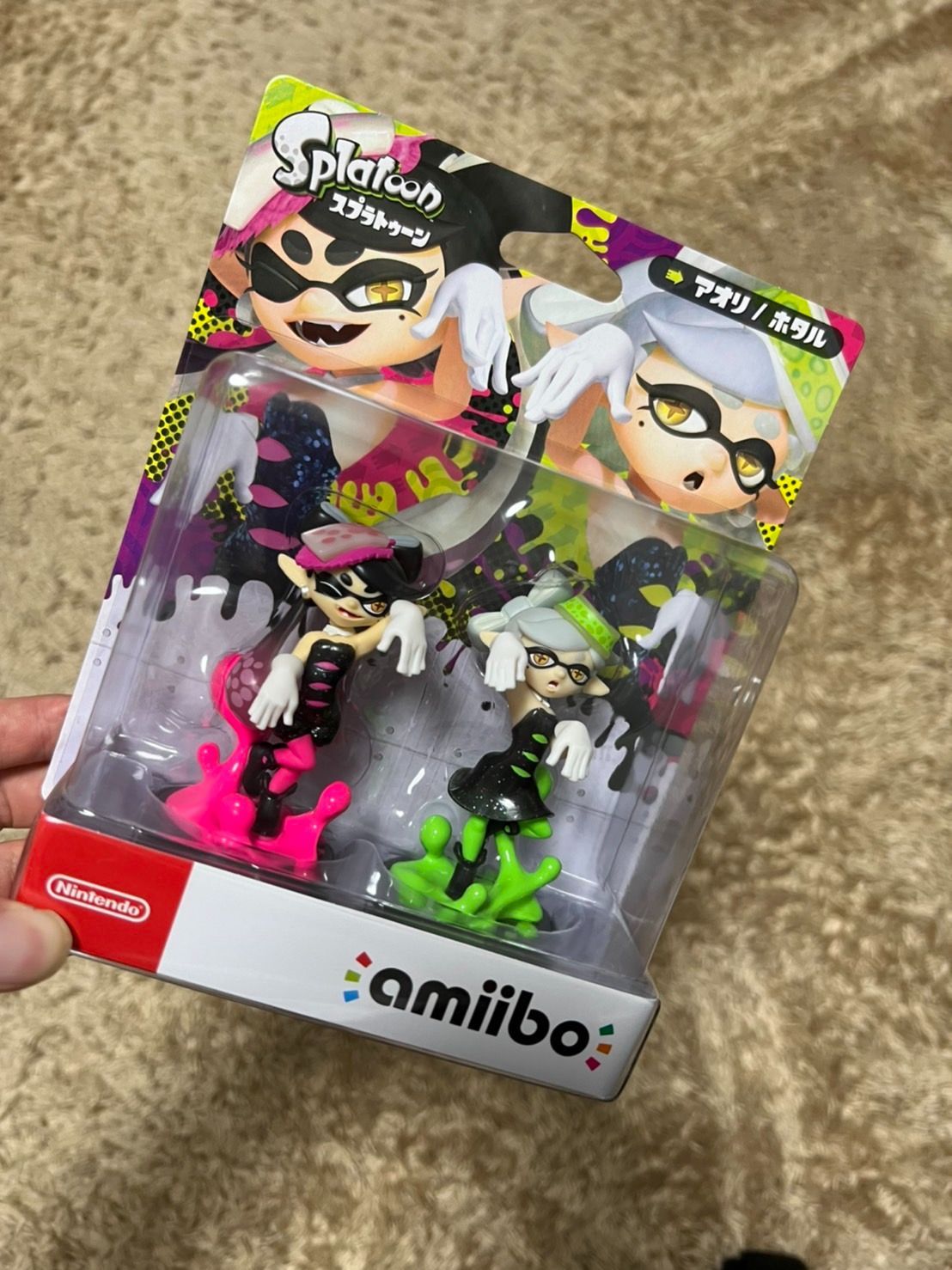 amiibo シオカラーズセット[アオリ/ホタル] (スプラトゥーンシリーズ