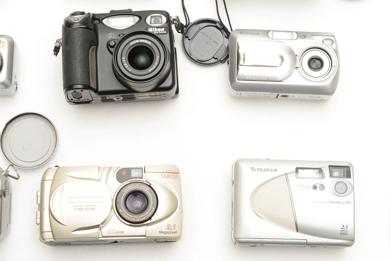 OLYMPUS／コンパクトデジタルカメラ】8台セット（CAMEDIAシリーズ