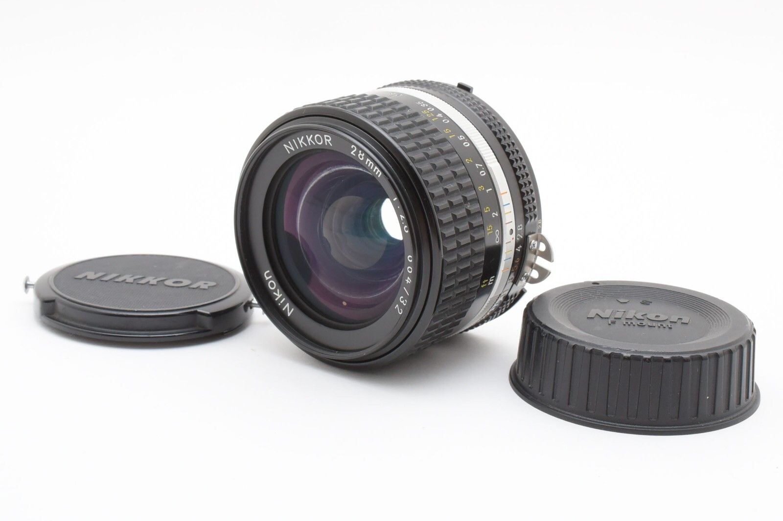 Nikon ニコン nikkor 28 mm f 2 8 AI S Black レンズ