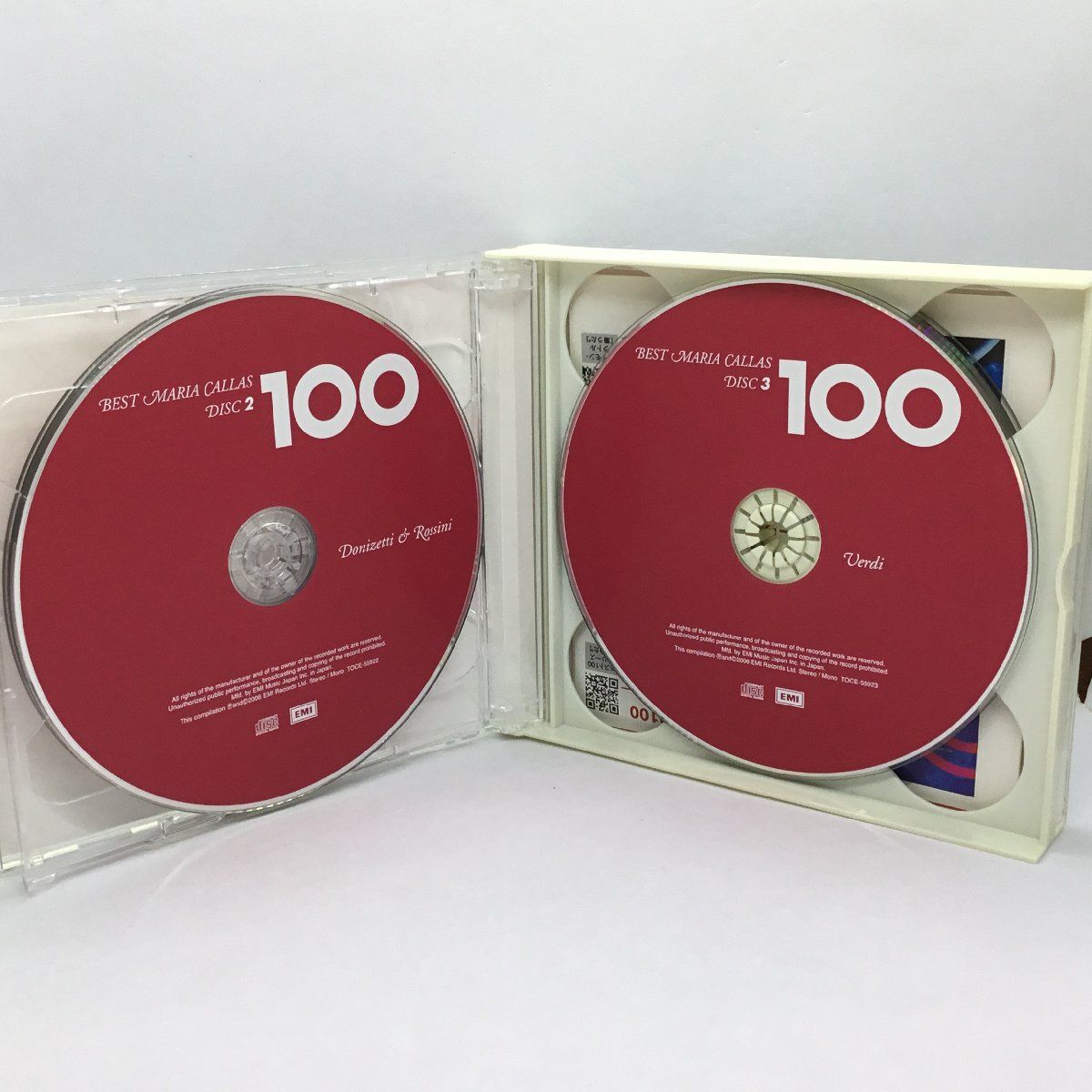 △ マリア・カラス / ベスト・マリア・カラス100 (6CD) TOCE-55921