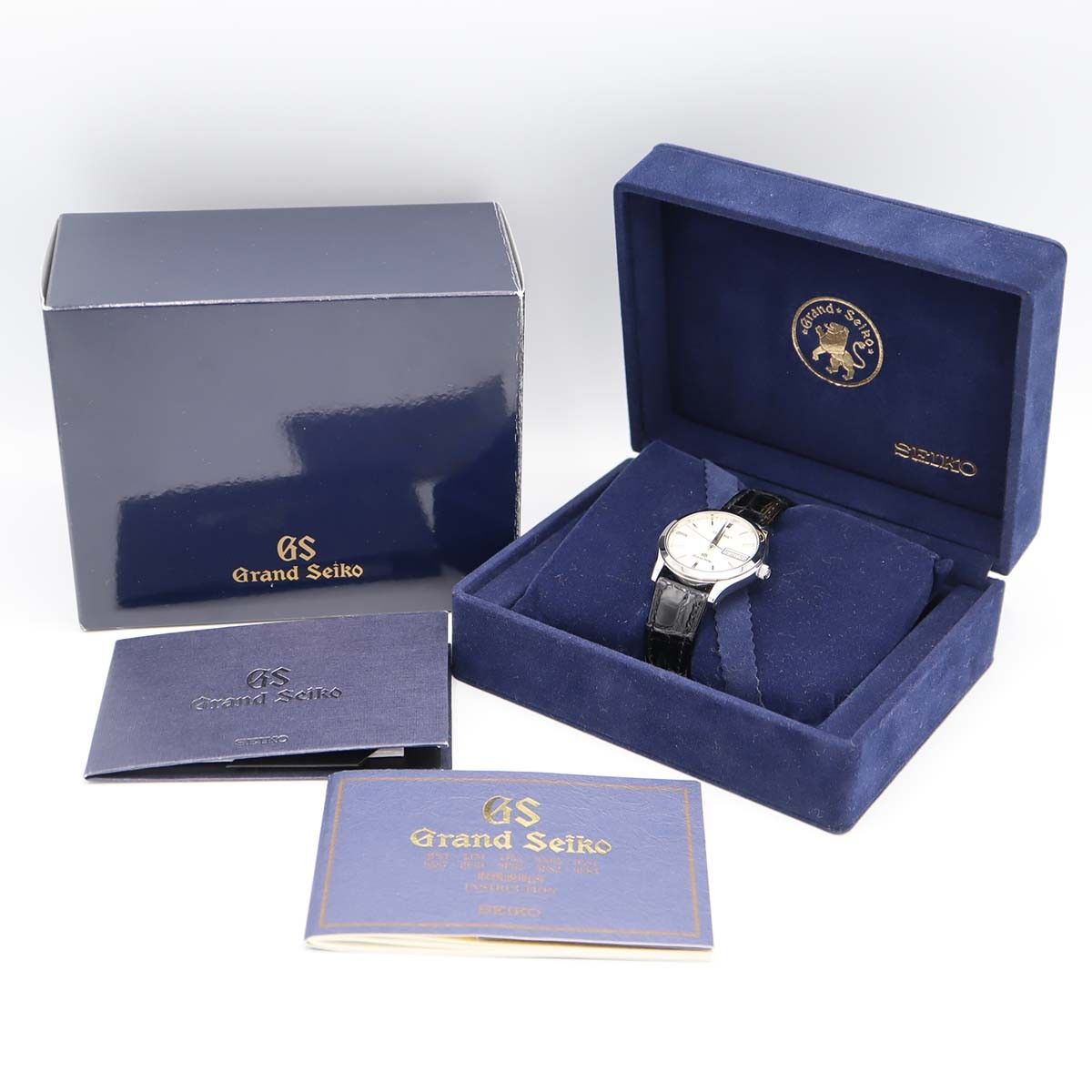 稼働 Grand Seiko グランドセイコー デイデイト 腕時計 SBGT019 9F83 