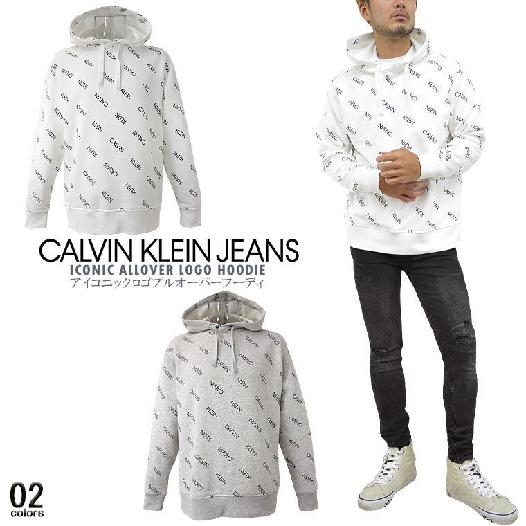 CALVIN KLEIN JEANS カルバン・クライン ロゴフーディ - セレクト