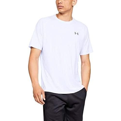 アンダーアーマー(UNDER ARMOUR) テック2.0 半袖 Tシャツ メンズ 1358553 ホワイト/オーバーキャストグレー Mサイズ