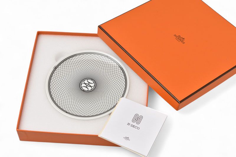 値下げ！新品未使用！エルメス デコ プレート 14㎝ 皿 3243.jpg