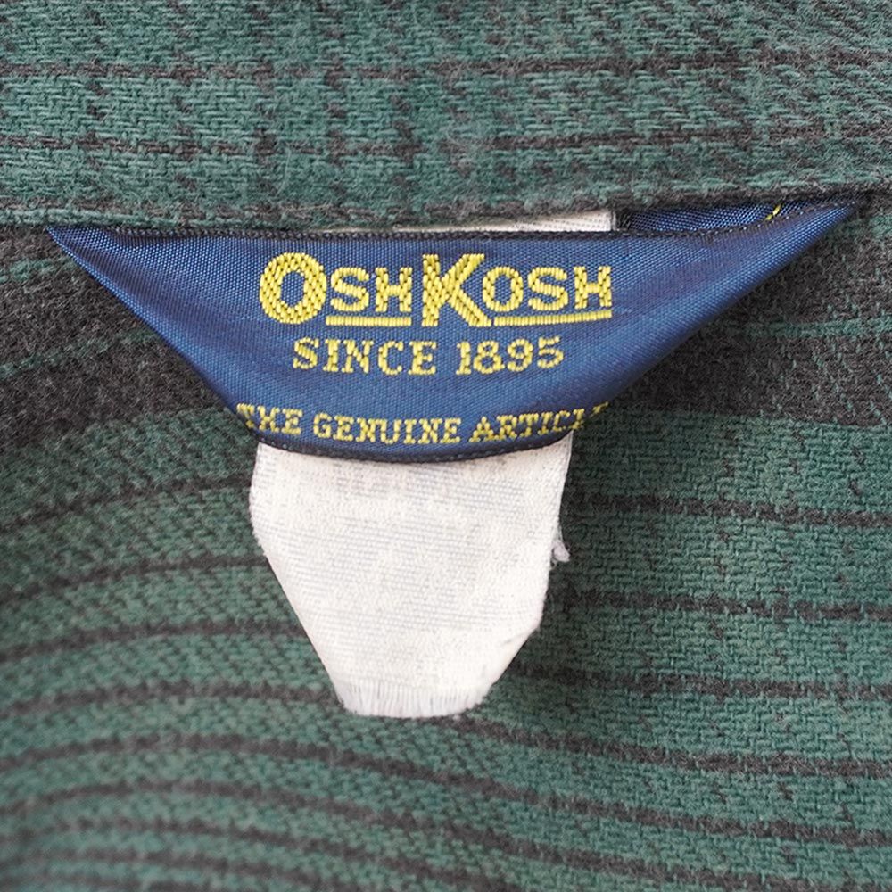 オンブレチェック柄 ヘビーネルシャツ