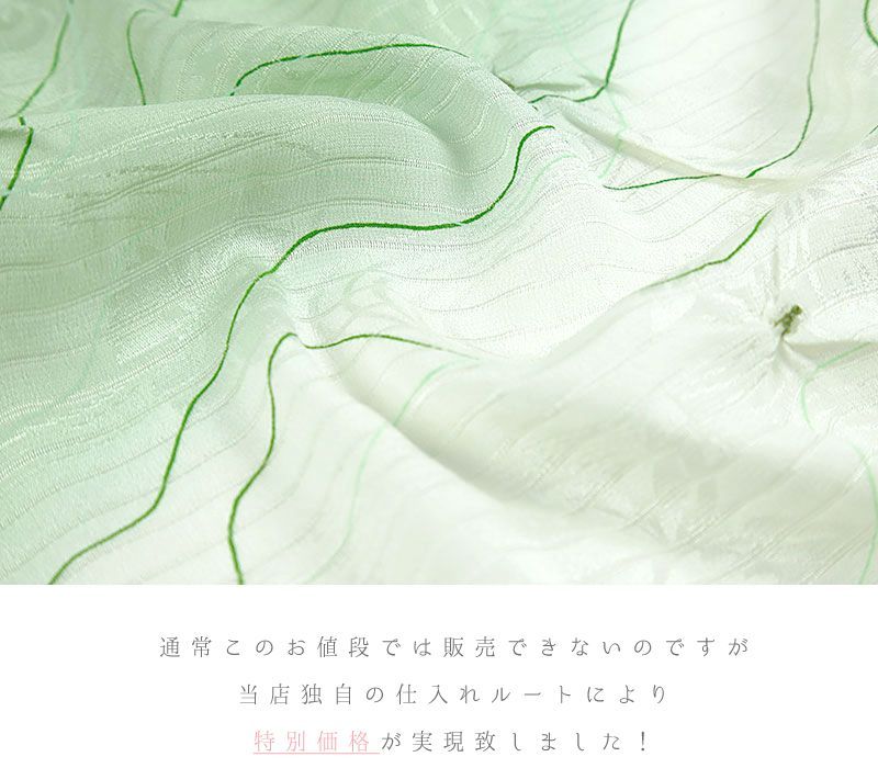 友禅染 絽