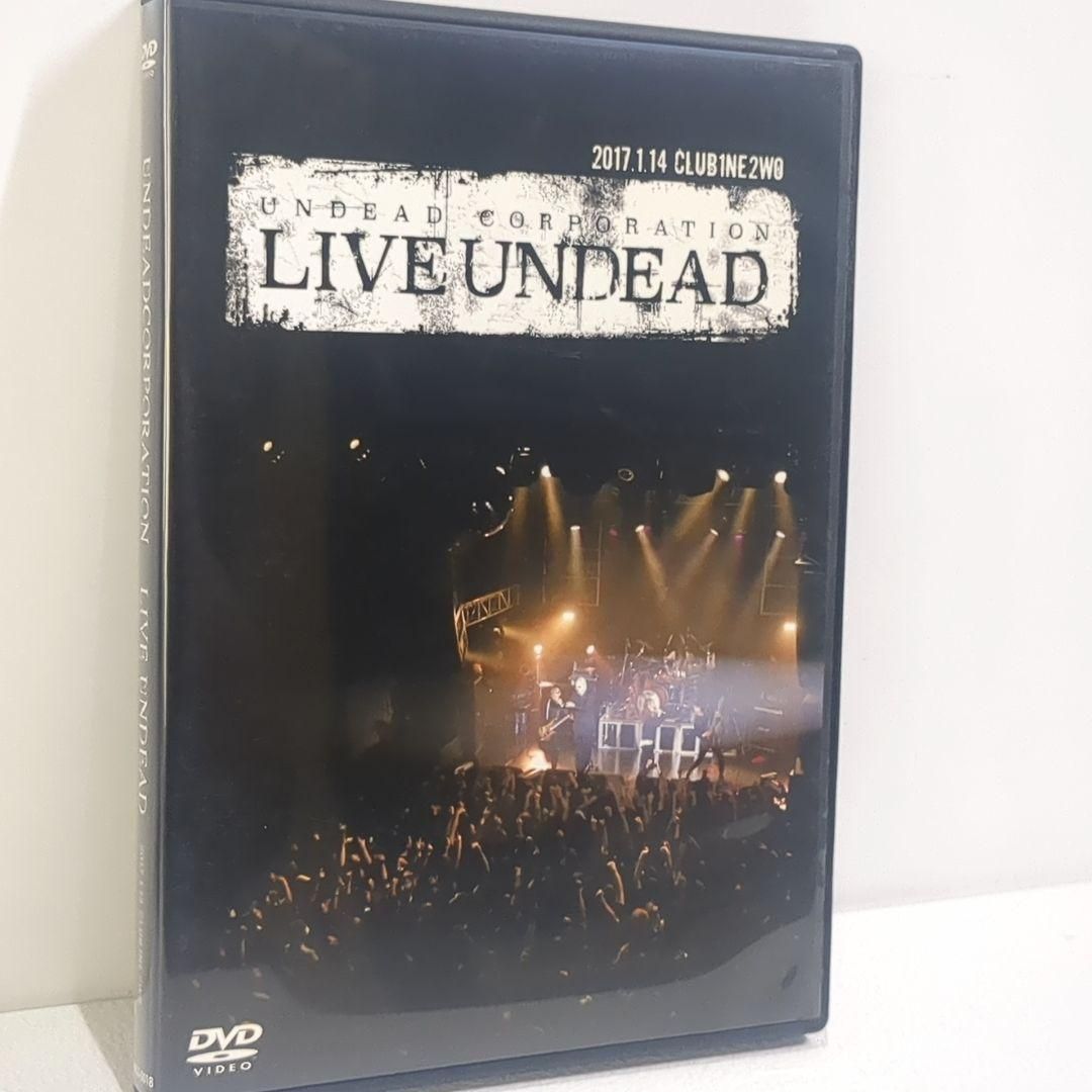 LIVE UNDEAD UNDEAD CORPORATION アンキモ DVD LIVE UNDEAD UNDEAD CORPORATION 朱美 仁耶 紫煉 unlucky morpheus
