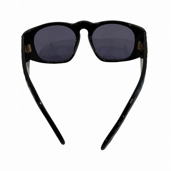 シャネル CHANEL マトラッセ 01450 ブラック×ゴールド ブルーレンズ ブランド小物 サングラス レディース