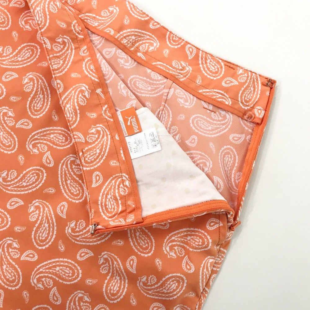 新品！PUMA プーマ レディース ペイズリー柄　スカート インナーパンツ付き 　黒　ゴルフ　テニス　Ｍ PUMA（プーマ）の「PUMAPUMAxLIBERTY AOPｽｶｰﾄ（スカート）」 - WEAR