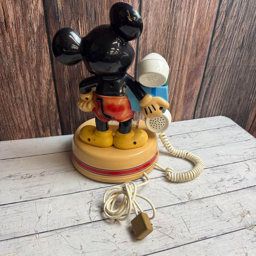 ミッキーマウス電話機 神田通信工業 昭和レトロ ディズニー