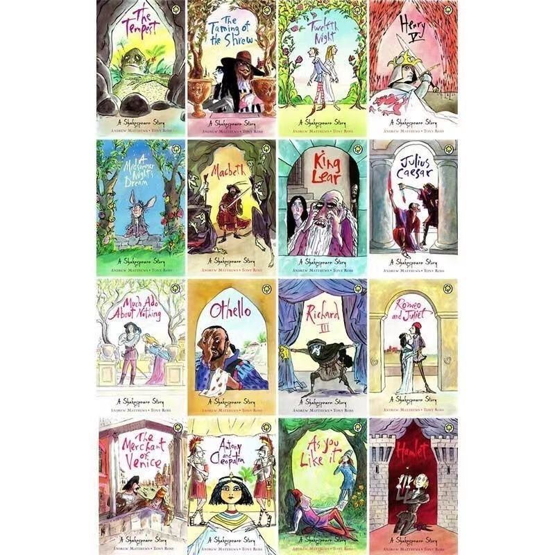 16册 Shakespeare Childrens Stories 英語 洋書 シェイクスピア 16冊