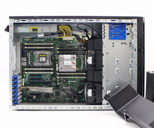hp ProLiant ML150 Gen9 Xeon E5-2603 v3 1.6GHz 16GB  146GBx2台(SAS2.5インチ/6Gbps/RAID1構成) DVD-ROM AC*2 Smart HBA H240