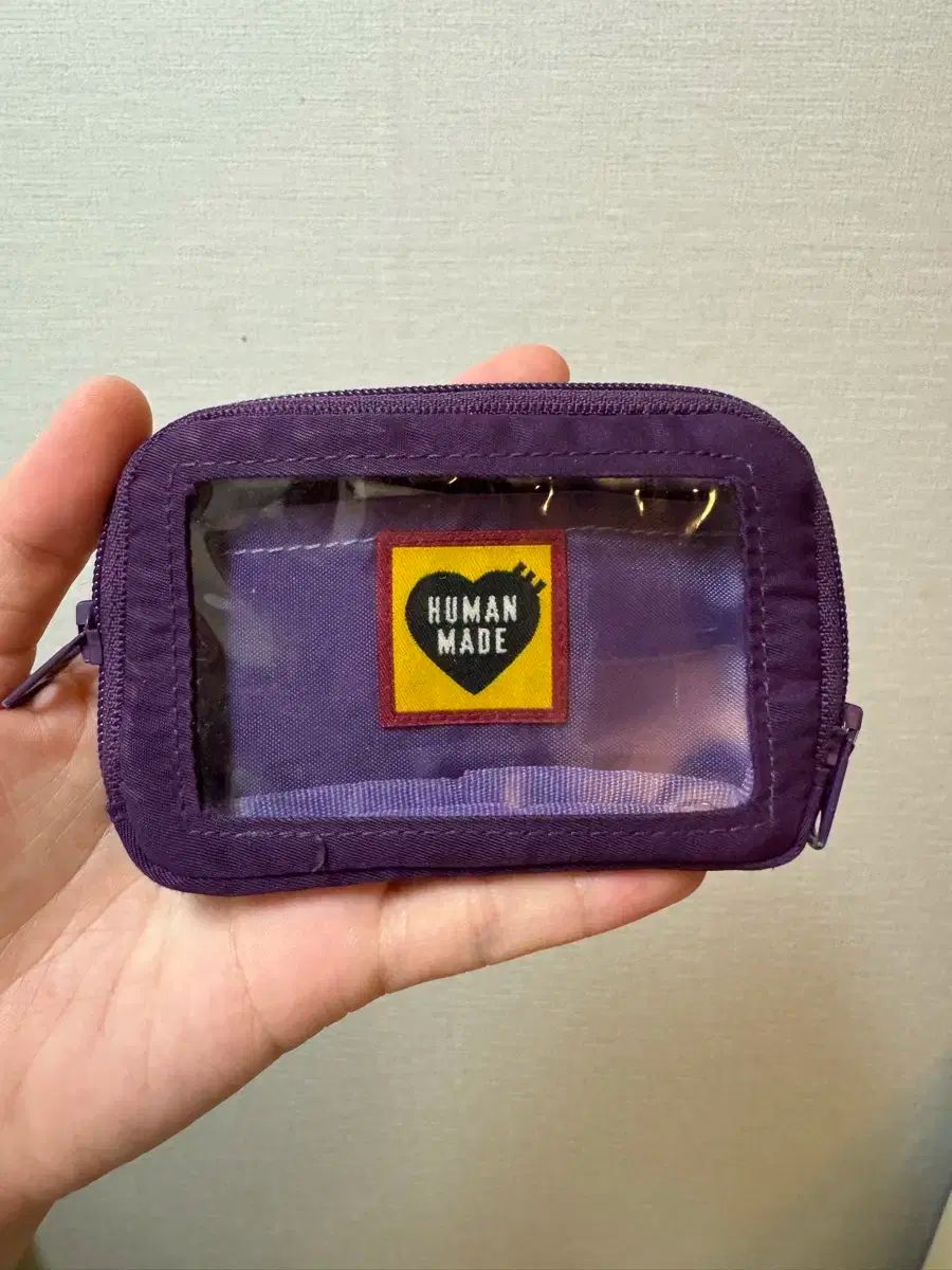 HUMAN MADE ヒューマンメイド ミリタリー カード 財布 紫