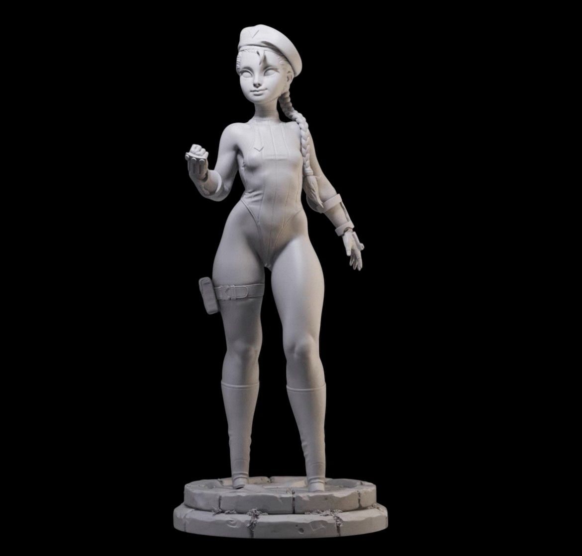 ガレージキット フィギュア 未塗装 ストリートファイター キャミィ